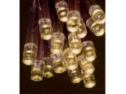 Premier Static & Flashing Battery Operated LED Lights WARM WHITE (x20)